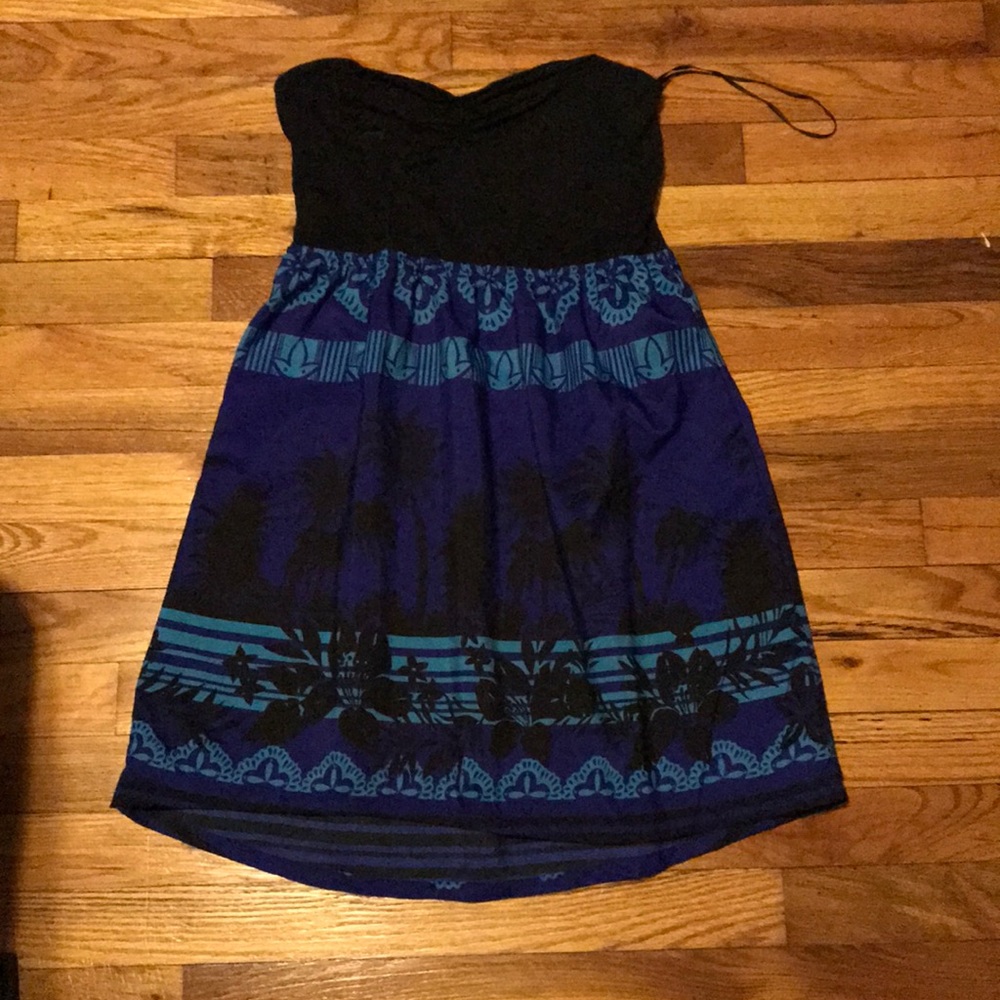 Roxy strapless summer dress